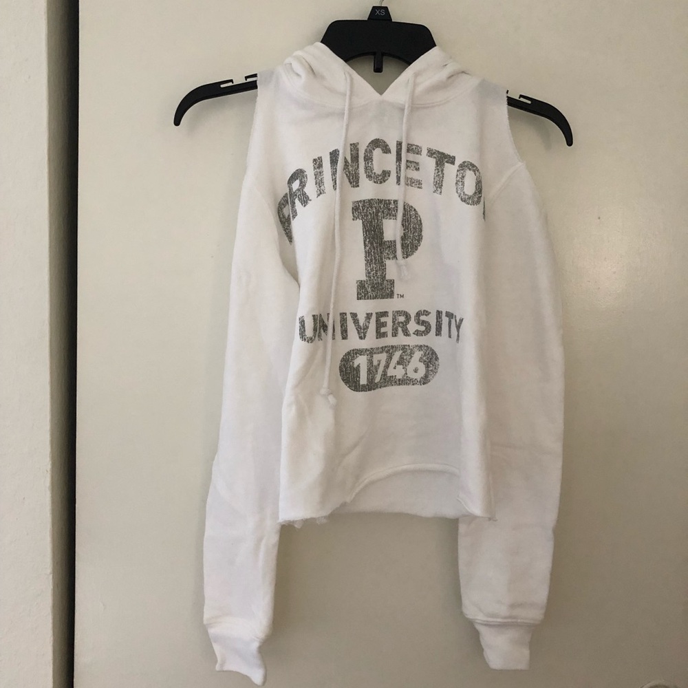 Princeton Crop Top Hoodie